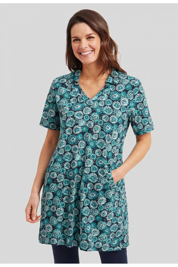 MIYA TUNIC | COL=TURQ