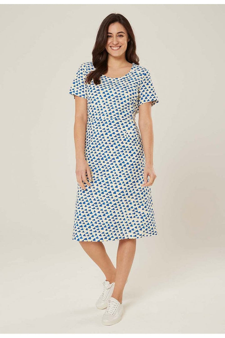 MOLLY DRESS | COL=BLUE CITRUS