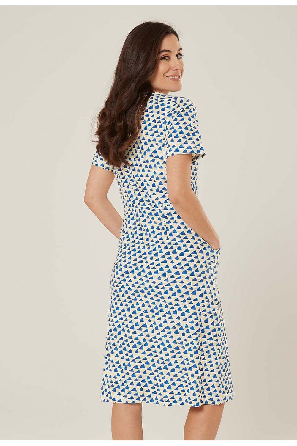 MOLLY DRESS | COL=BLUE CITRUS