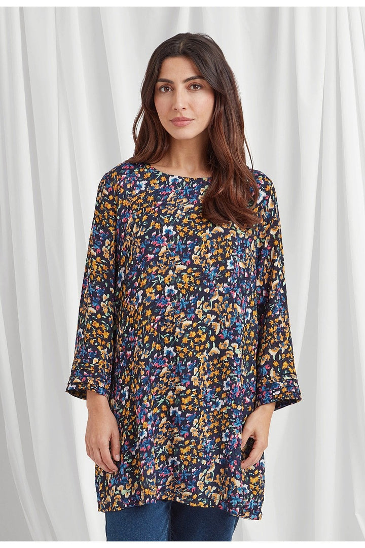 MONA TUNIC WILD GARDEN PRINT | COL=MULTI