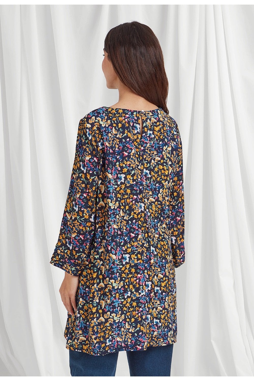 MONA TUNIC WILD GARDEN PRINT | COL=MULTI