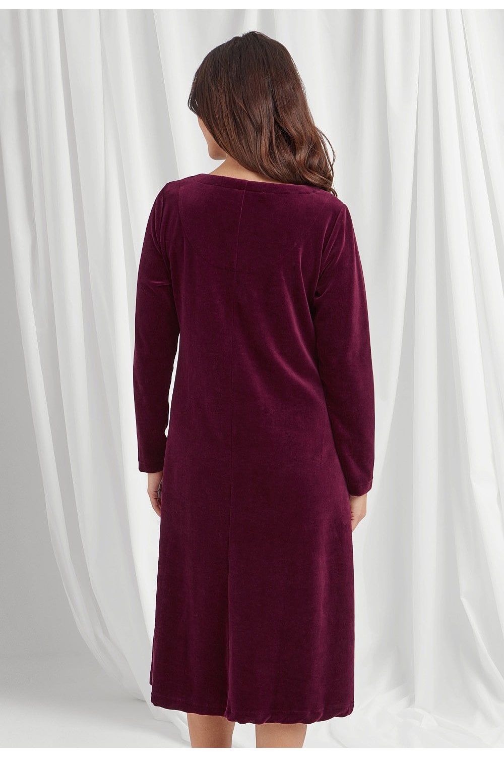 MONIKA DRESS | COL=PLUM
