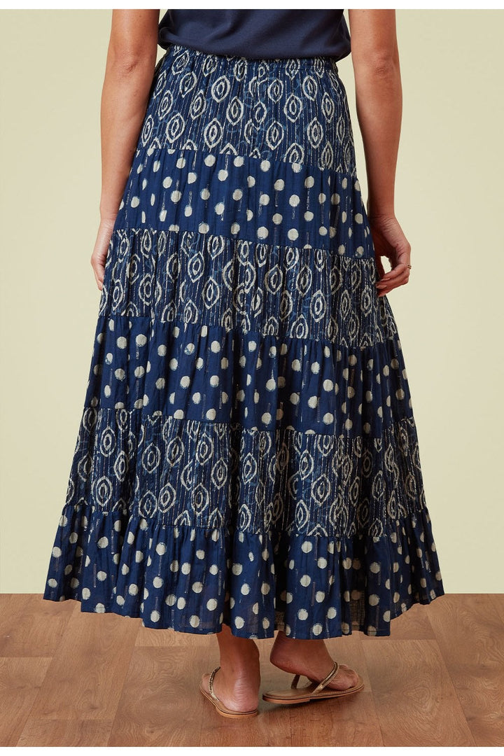 MOONSHADOW SKIRT | COL=NAVY