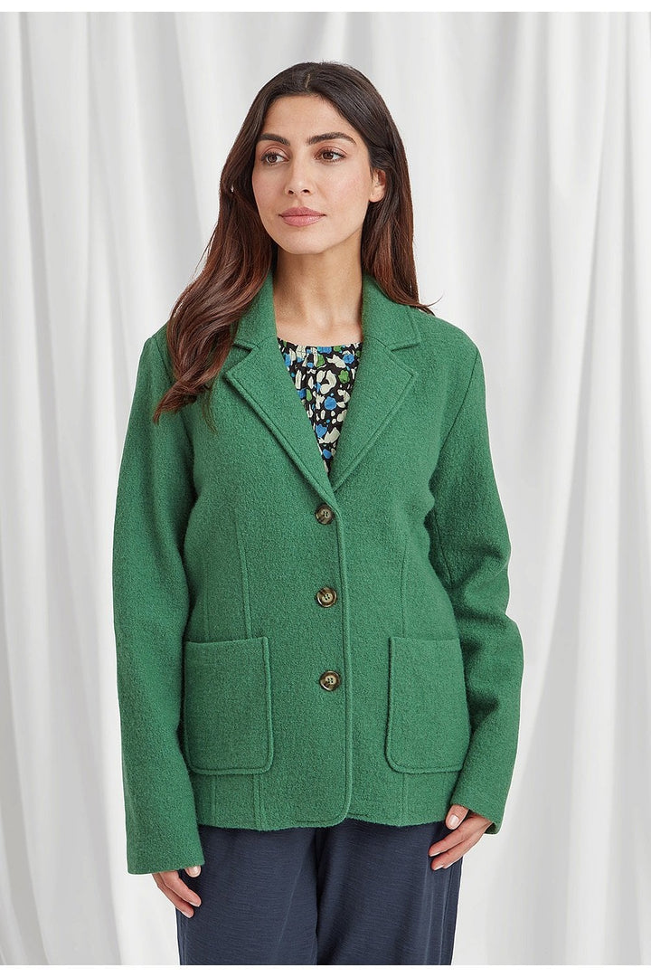 NAOMI WOOL JACKET | COL=BRIGHT GREEN