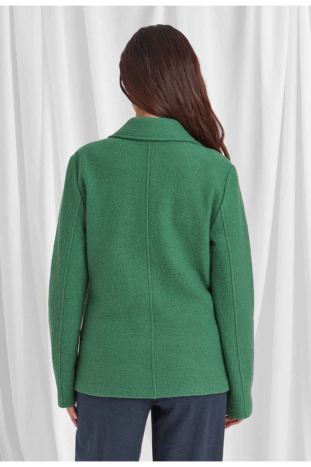 NAOMI WOOL JACKET | COL=BRIGHT GREEN