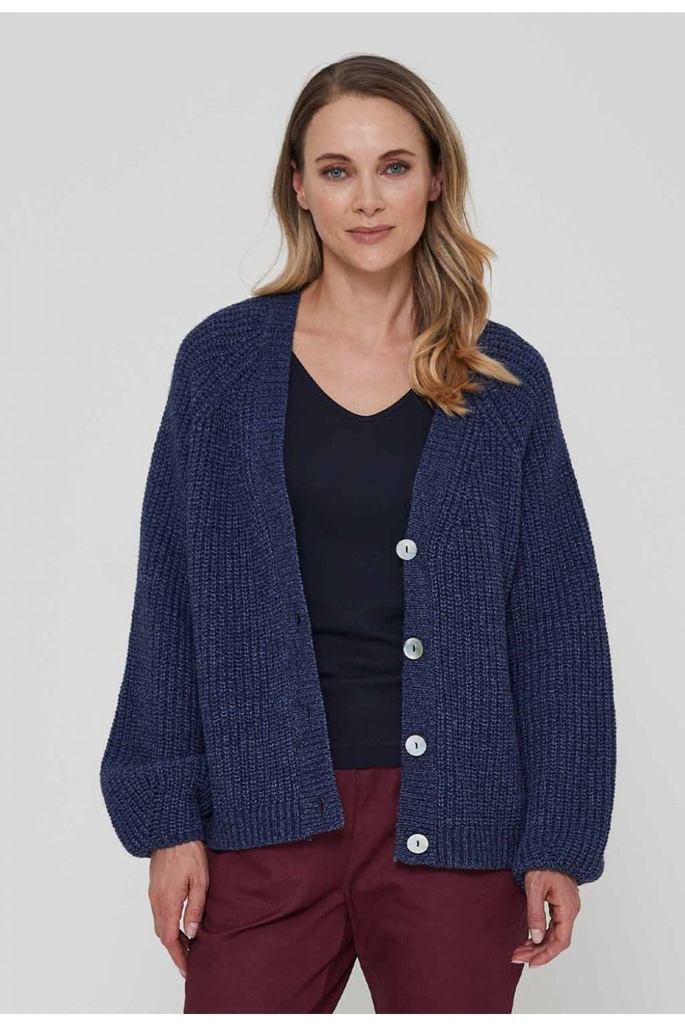 NEVAEH CARDIGAN | COL=DENIM
