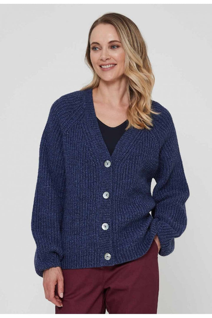 NEVAEH CARDIGAN | COL=DENIM