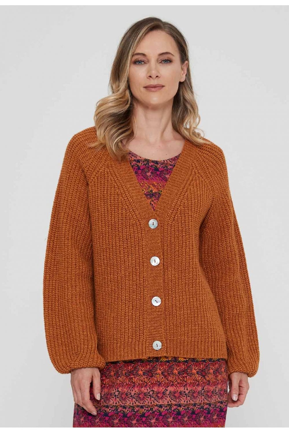 NEVAEH CARDIGAN | COL=MARMALADE