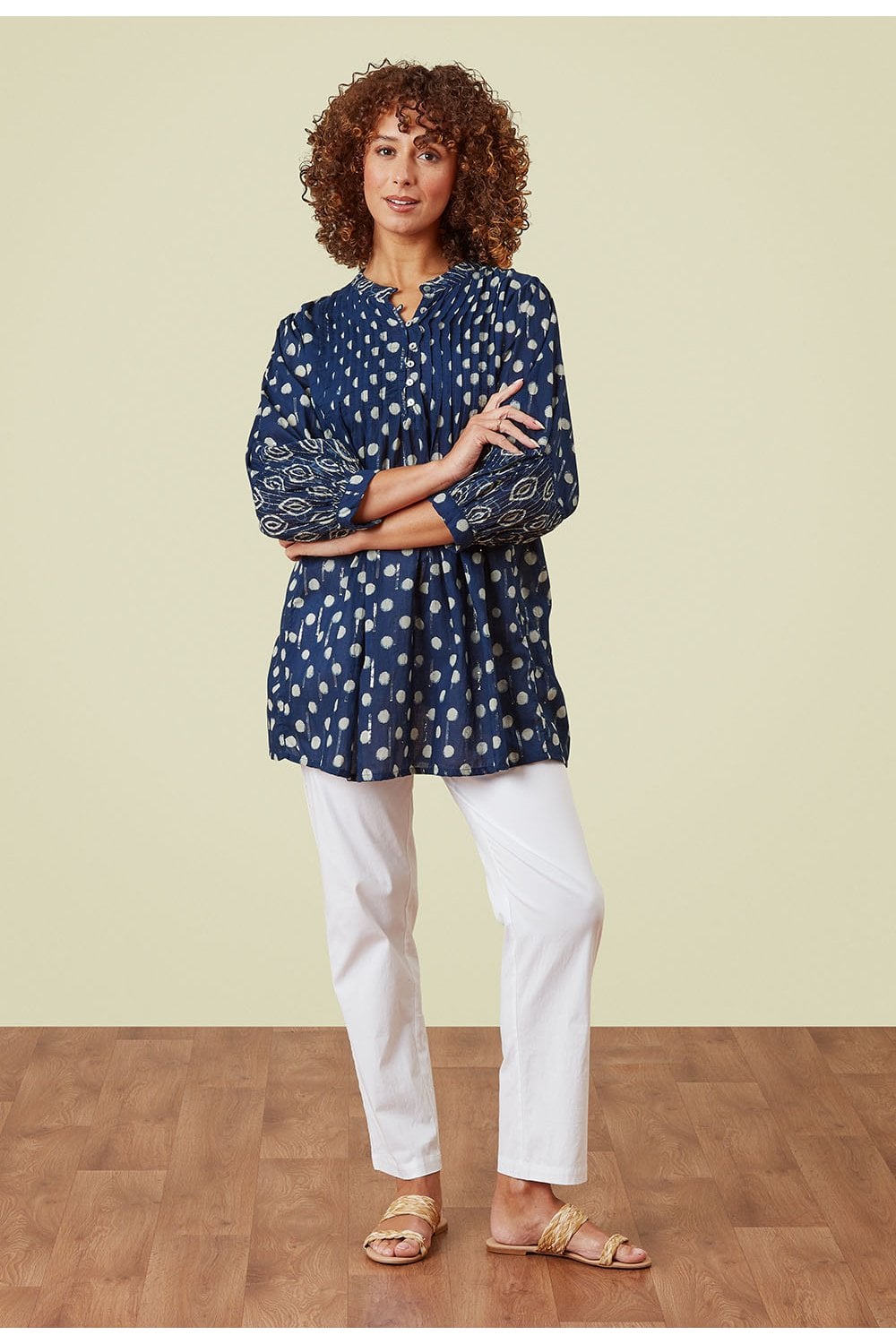NORI TUNIC | COL=NAVY