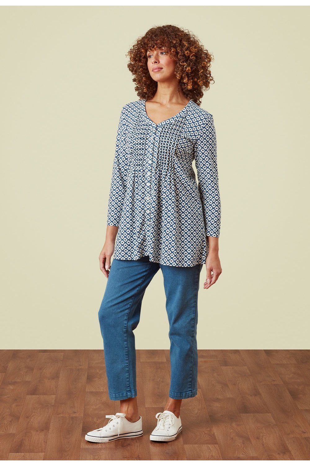 OCEAN BREEZE TUNIC | COL=RIVIERA