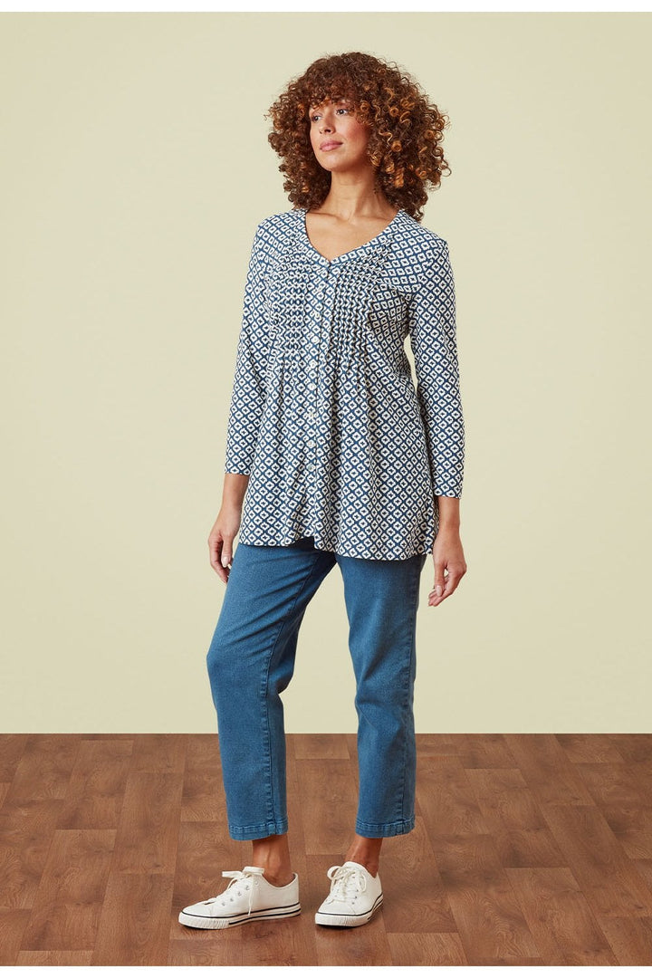 OCEAN BREEZE TUNIC | COL=RIVIERA