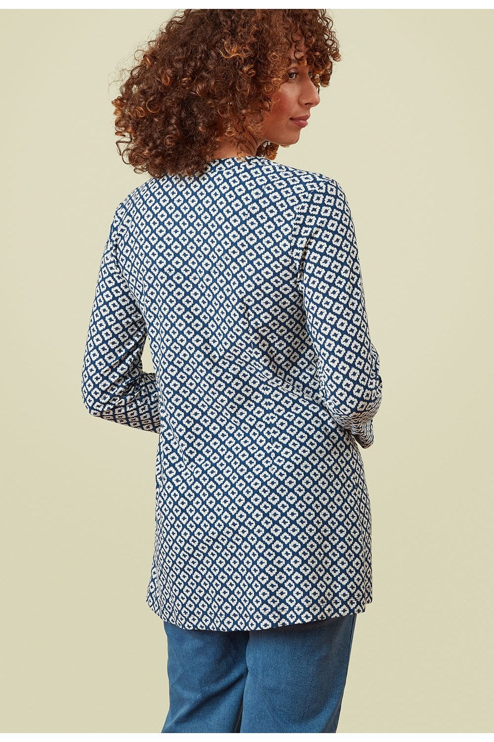 OCEAN BREEZE TUNIC | COL=RIVIERA