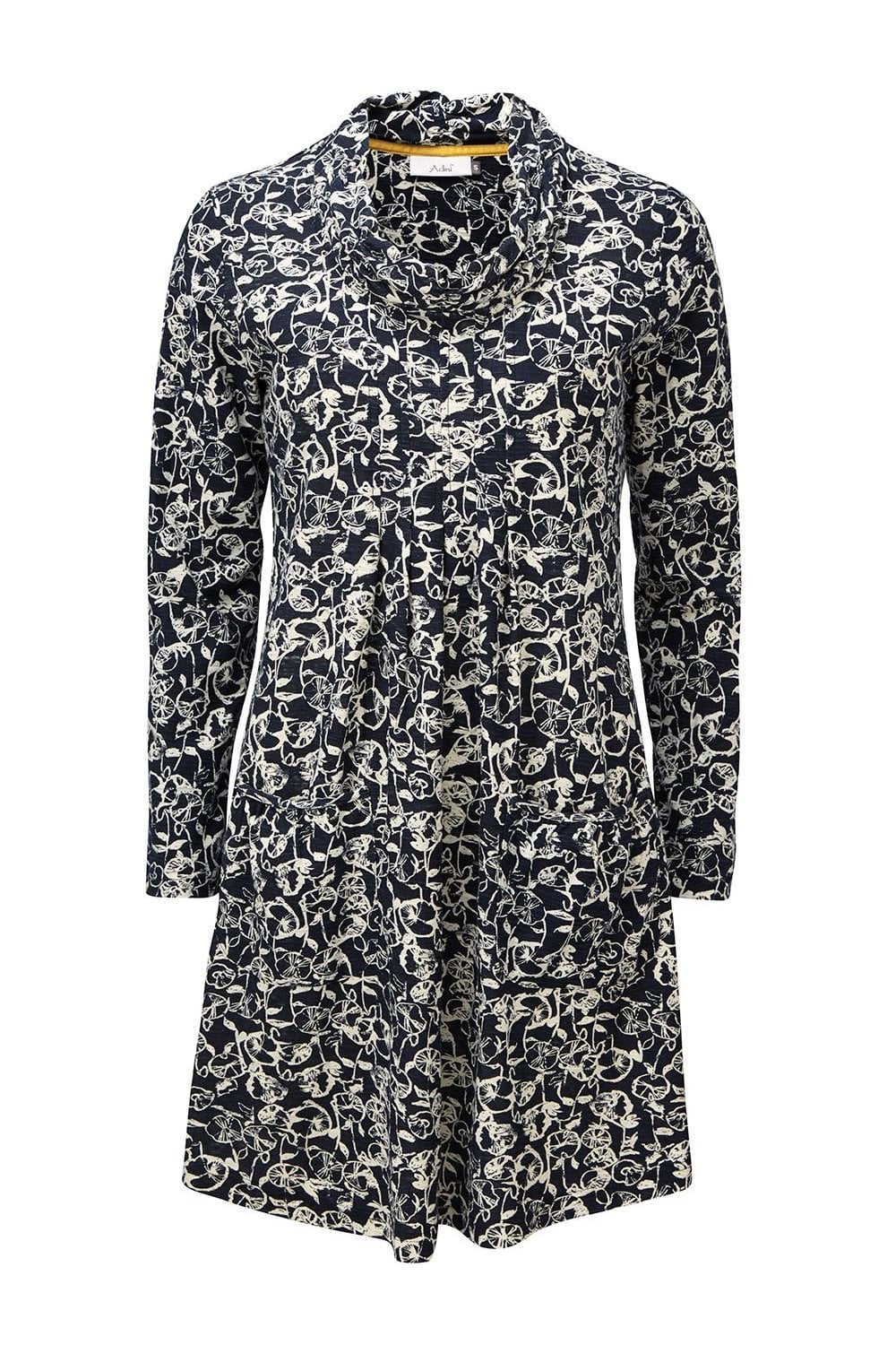 OLA TUNIC MUSETTE PRINT | COL=TOUR BLUE