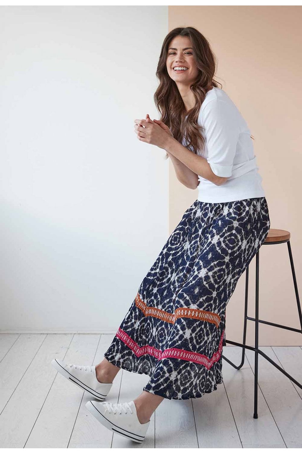 OPHELLIA SKIRT | COL=NAVY