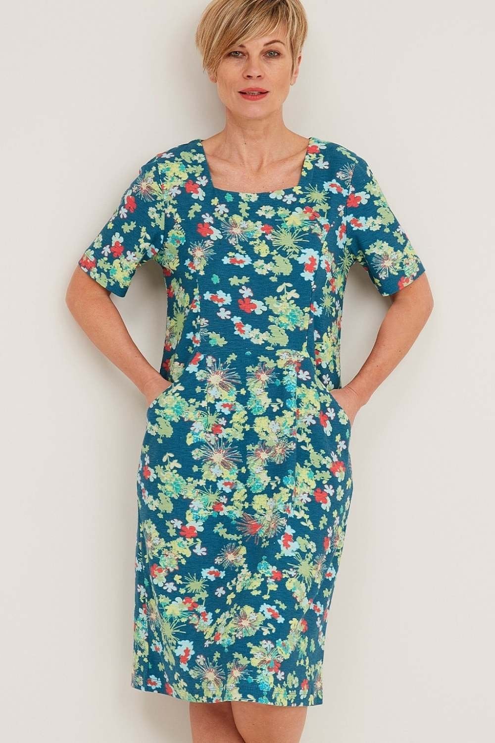 PARADISE DRESS | COL=GREEN