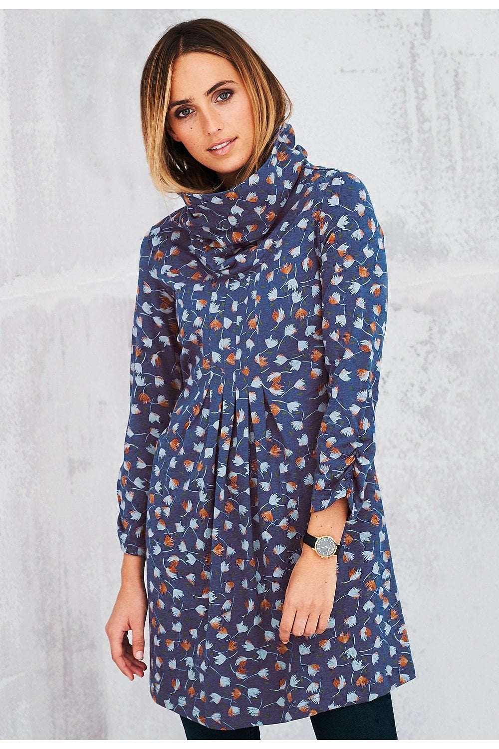 PARIS TUNIC STELLA PRINT | COL=BLUEBERRY