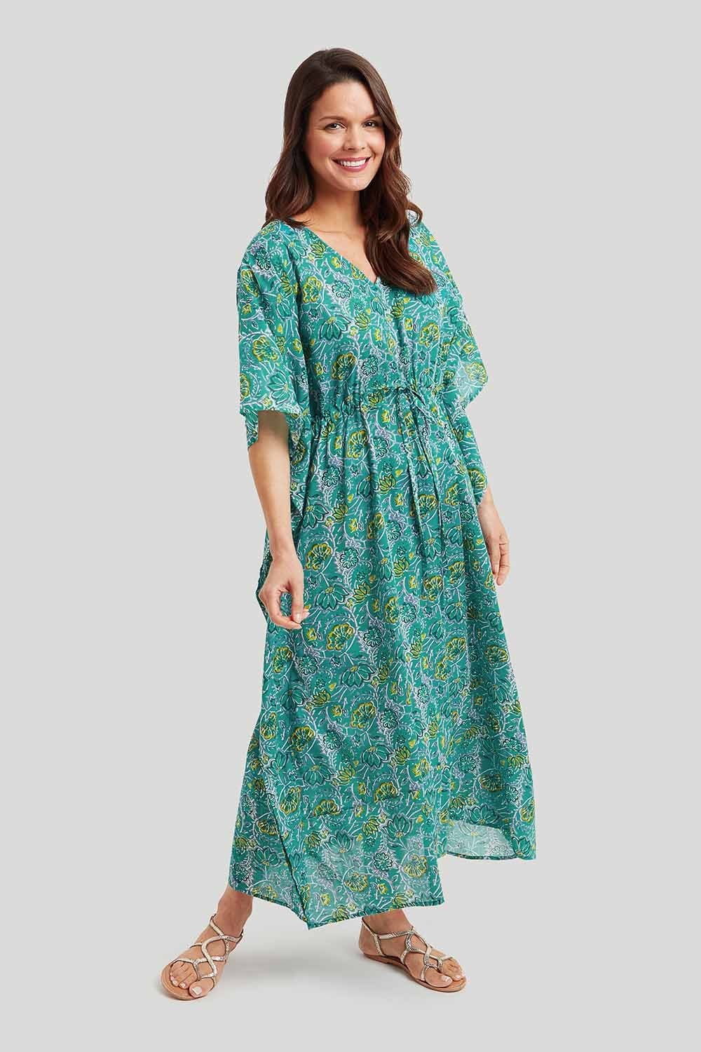 PENNY KAFTAN DRESS | COL=MULTI