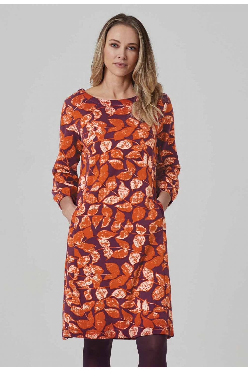 PHEOBE DRESS | COL=BLACKBERRY