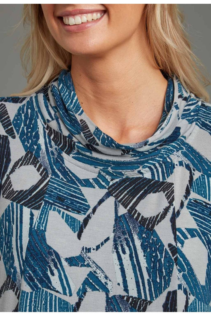 POLINA TUNIC | COL=PETROL
