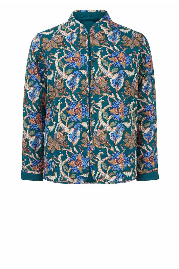 PRYIA REVERSIBLE QUILTED JACKET | COL=MULTI