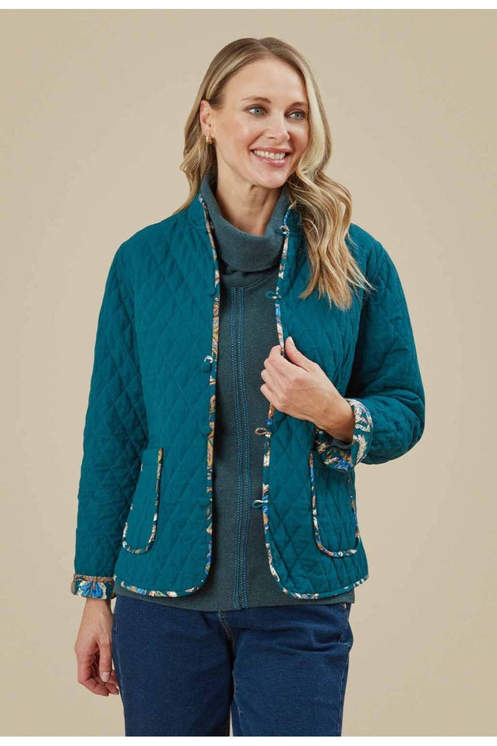 PRYIA REVERSIBLE QUILTED JACKET | COL=MULTI