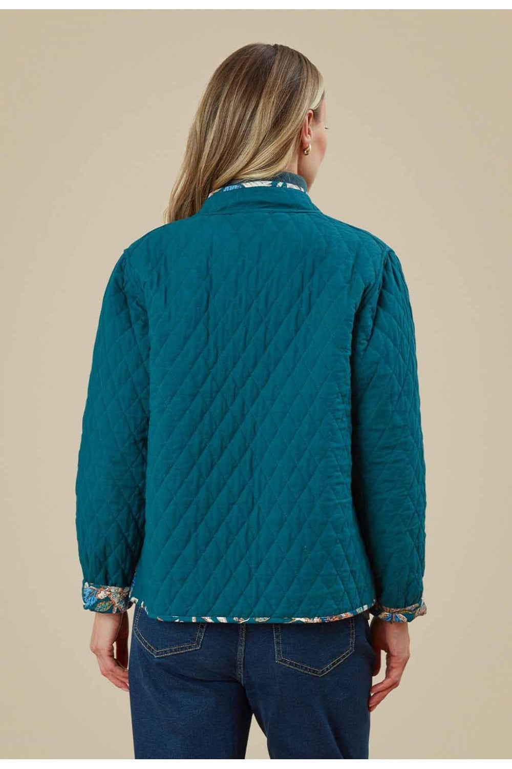 PRYIA REVERSIBLE QUILTED JACKET | COL=MULTI
