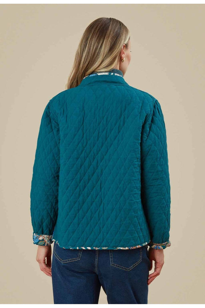 PRYIA REVERSIBLE QUILTED JACKET | COL=MULTI
