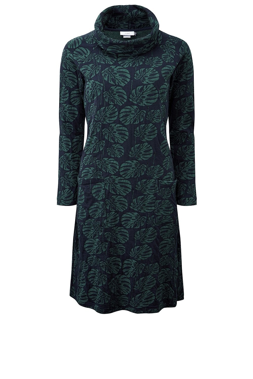 RACHELLE DRESS MANILA WEAVE | COL=BOTTLE GREEN