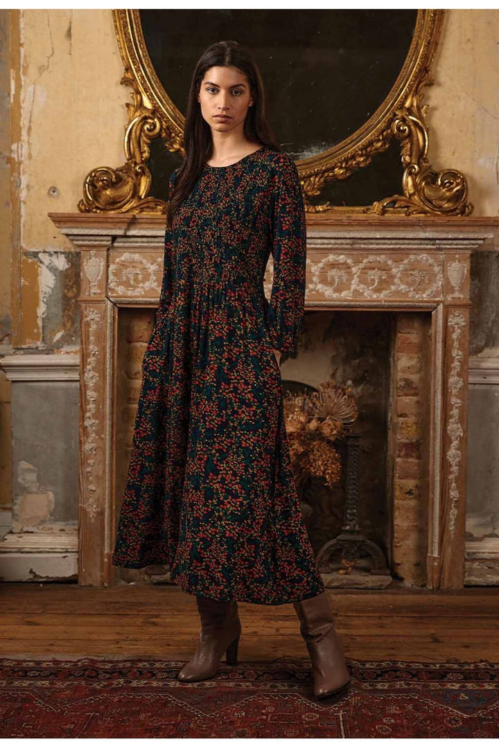 RHIANNE DRESS | COL=WINDSOR WINE