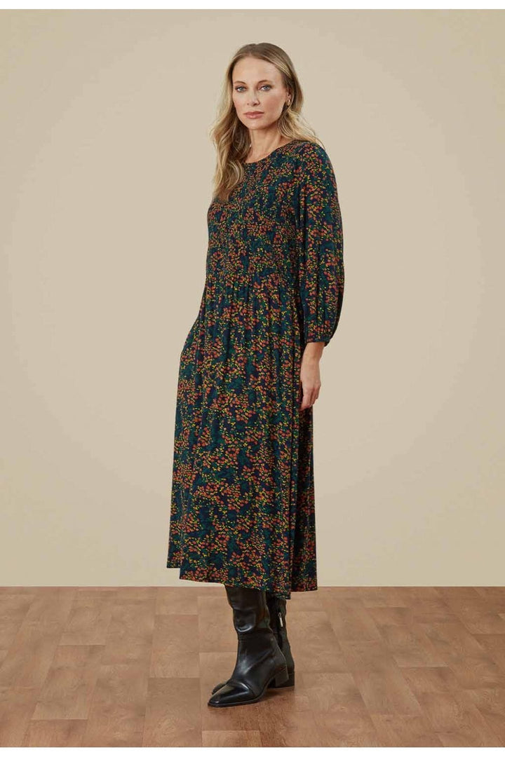 RHIANNE DRESS | COL=WINDSOR WINE