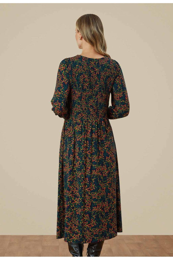 RHIANNE DRESS | COL=WINDSOR WINE