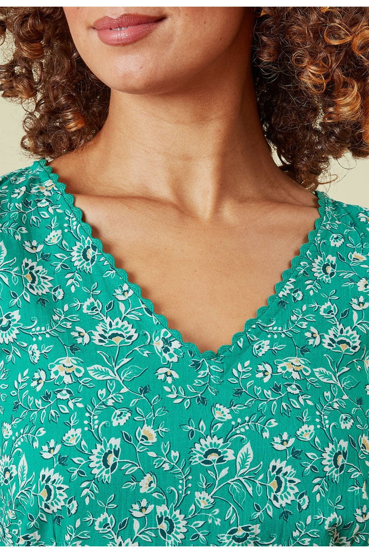 RIKISHA FLORAL DRESS | COL=MULTI