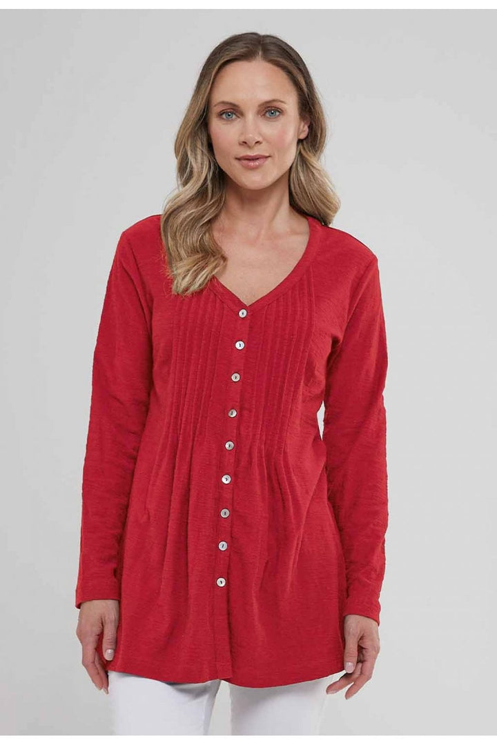 RIVEN TUNIC | COL=RED