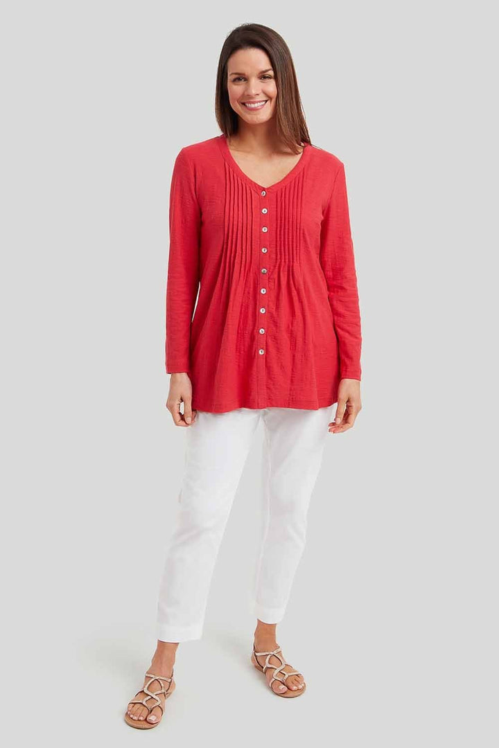 RIVEN TUNIC | COL=RED