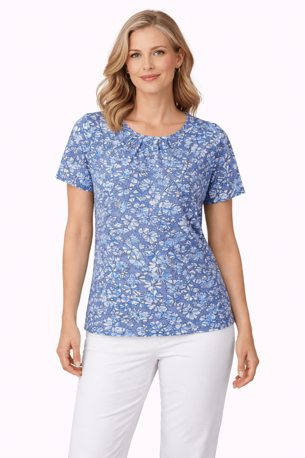 ROSE TOP | COL=BLUE