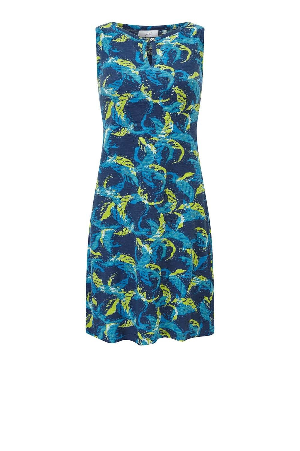 ROSIE DRESS LUISA PRINT | COL=NAVY