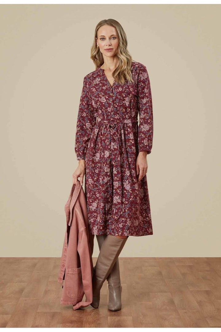 ROXANNA DRESS | COL=WINDSOR WINE
