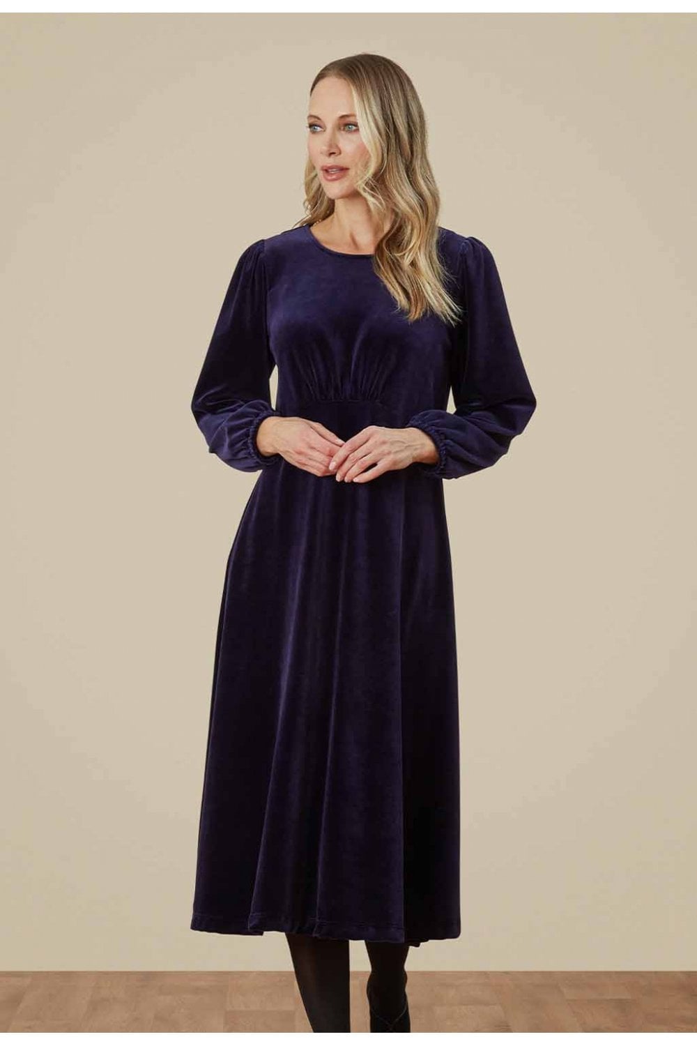 RUBEKIA DRESS | COL=PURPLE