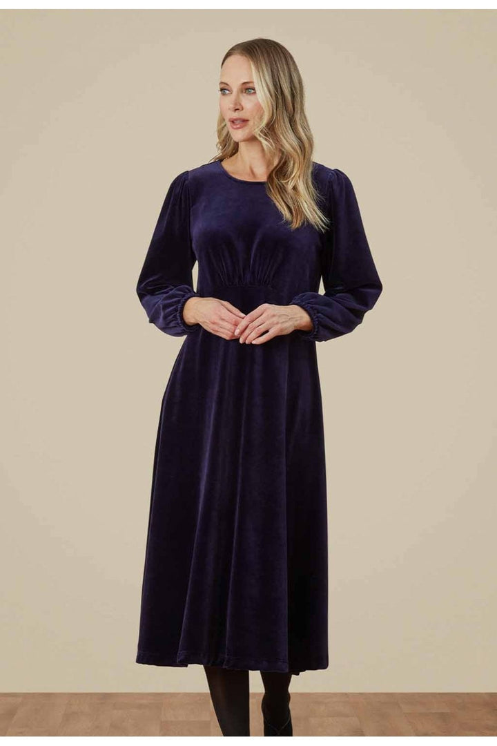 RUBEKIA DRESS | COL=PURPLE