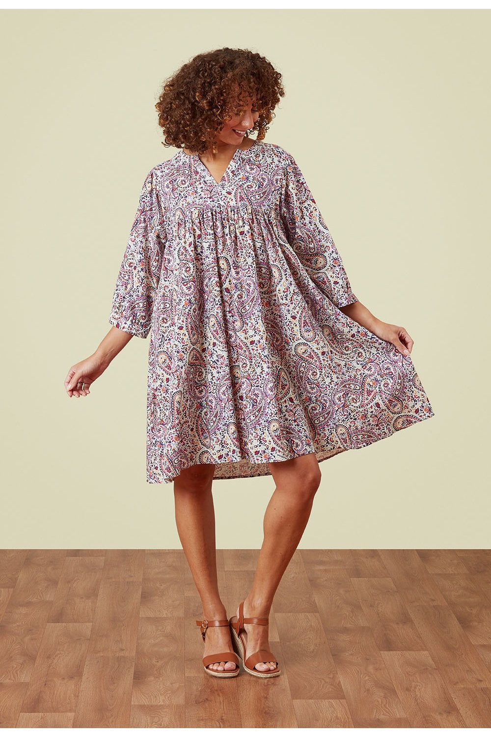 SAFFRON TUNIC | COL=MULTI