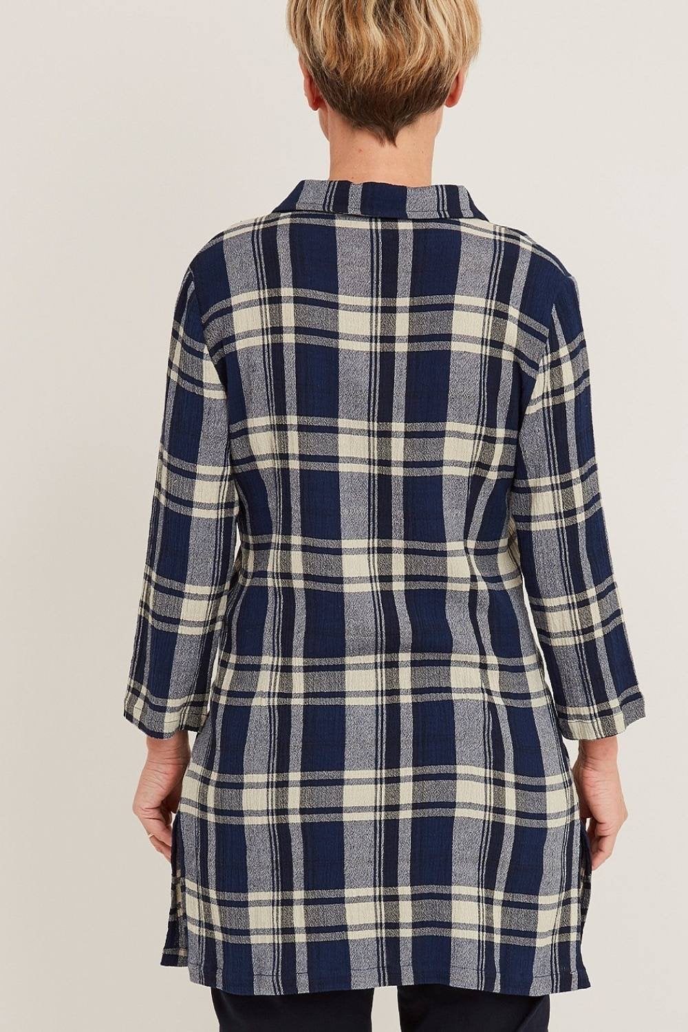 SELENA TUNIC | COL=NAVY