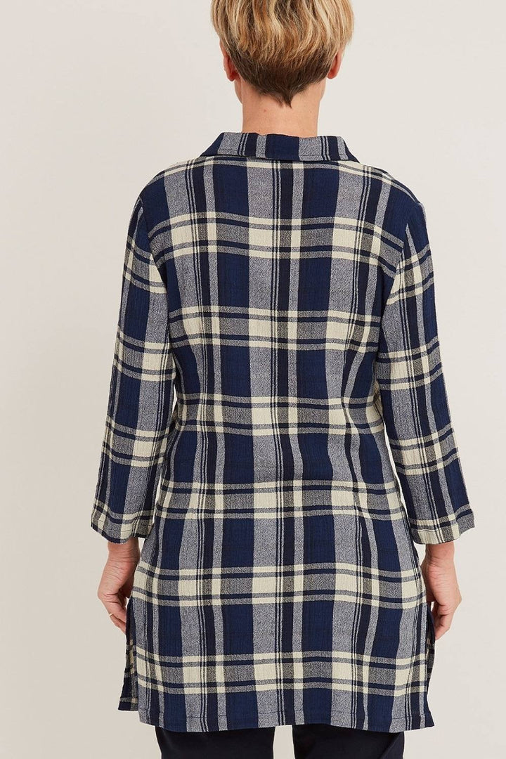 SELENA TUNIC | COL=NAVY