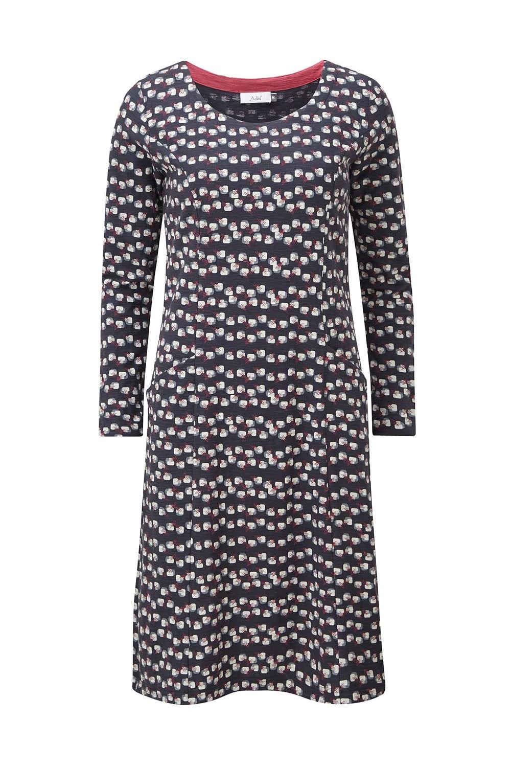 SELINA DRESS MAXWELL PRINT | COL=FRENCH BLUE