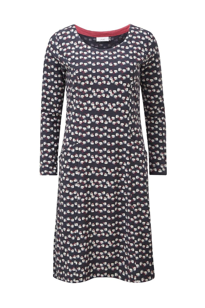 SELINA DRESS MAXWELL PRINT | COL=FRENCH BLUE