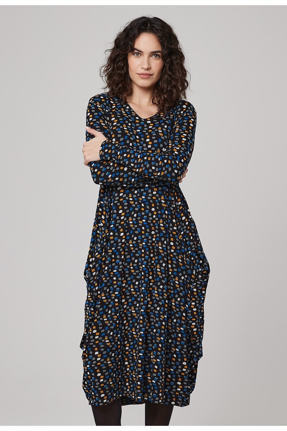 SOFIA DRESS SITA PRINT | COL=MULTI
