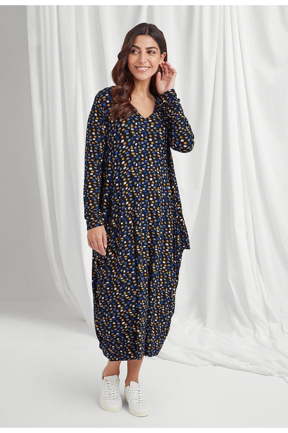 SOFIA DRESS SITA PRINT | COL=MULTI