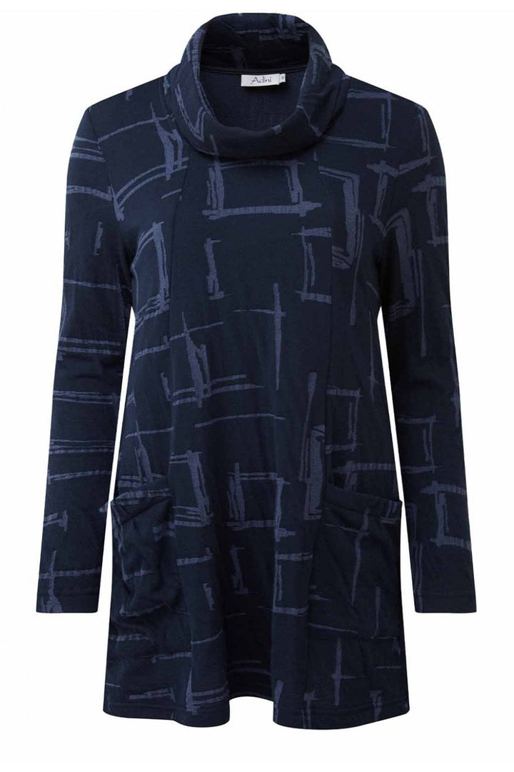 SURI TUNIC | COL=BLUE MIX