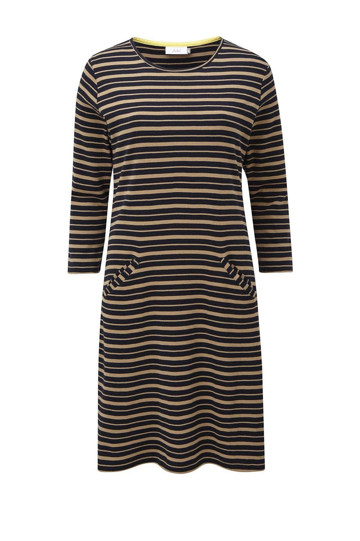 TABITHA DRESS CAMDEN STRIPE | COL=FRENCH BLUE