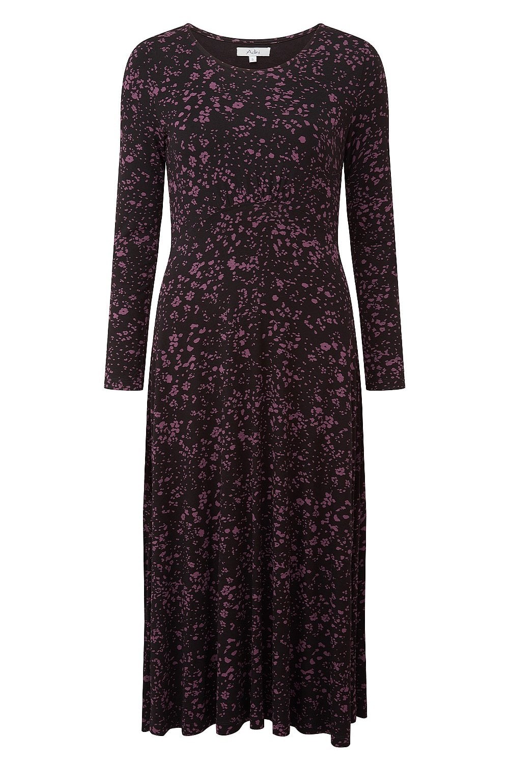 TALIA DRESS ANIKA PRINT | COL=BLACK
