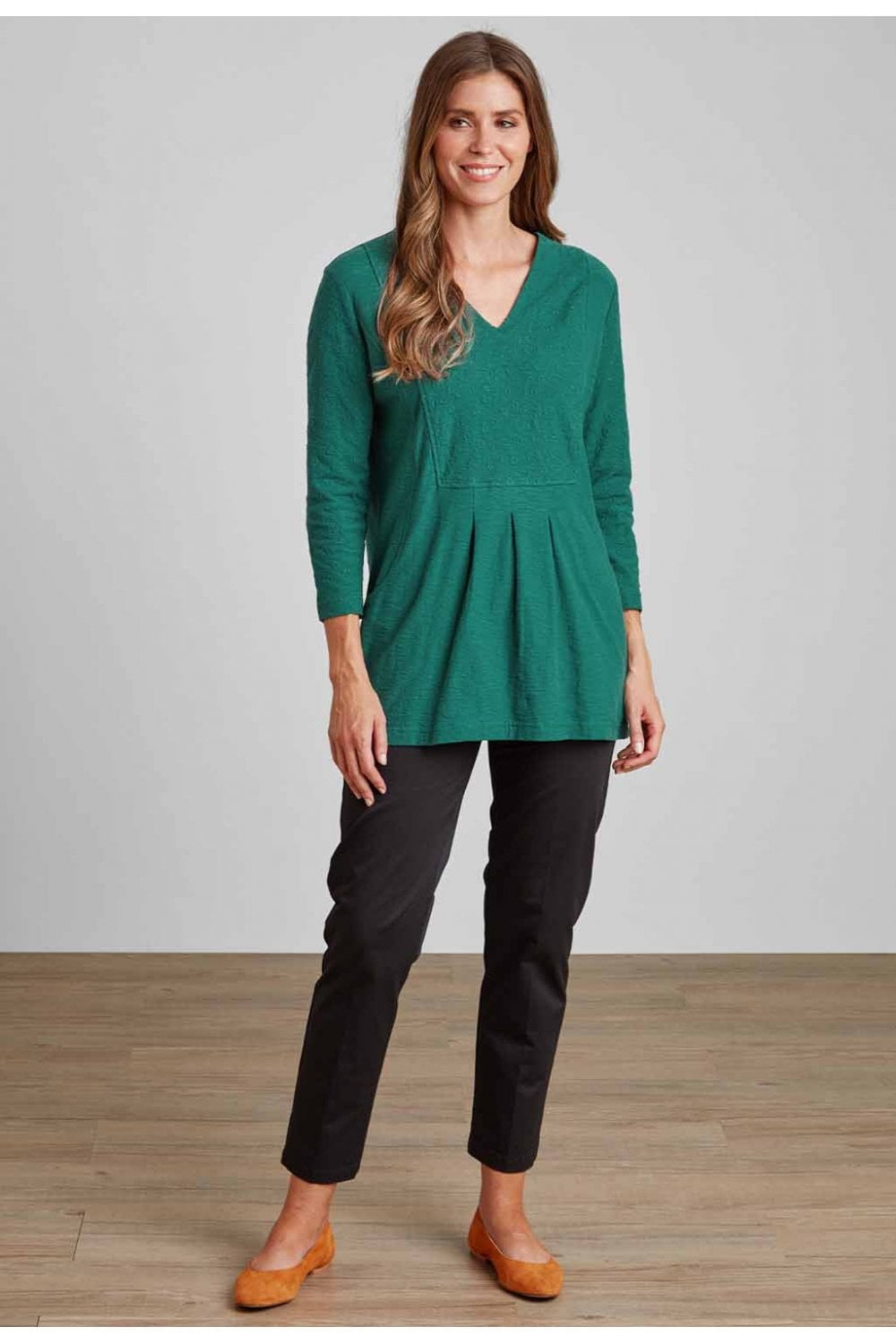 TASHI TUNIC | COL=PINE